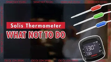6 Common mistakes people make with Solis Thermometer