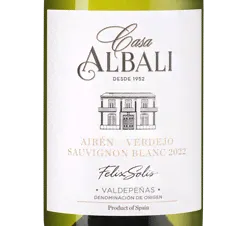 Вино Casa Albali Verdejo Sauvignon Blanc, Felix Solis, 2022-0