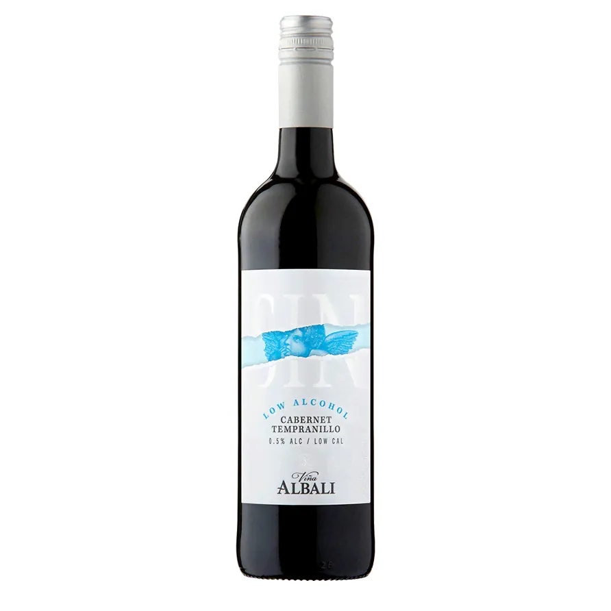 Вино безалкогольное красное Vina Albali Cabernet Tempranillo, Felix Solis, 750 мл, Испания