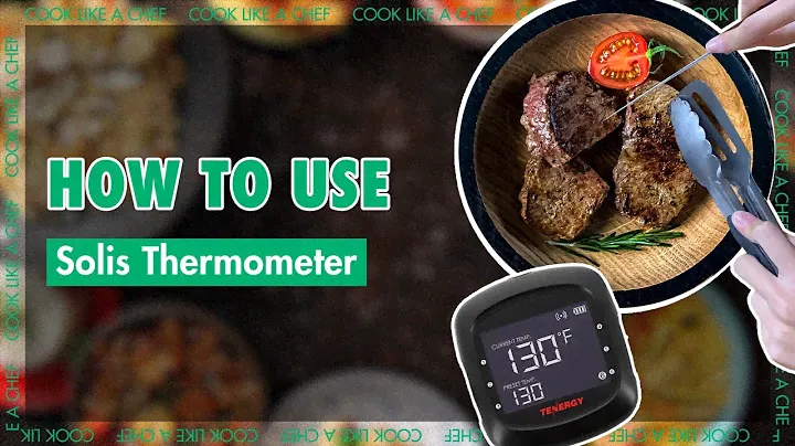 How to use the Solis thermometer during cooking