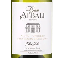 Вино Casa Albali Verdejo Sauvignon Blanc, Felix Solis, 2021-1