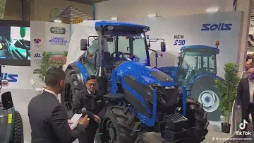 Solis S90 Tractor Reveal at Lamma 2023
